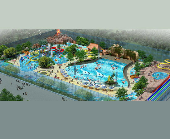 Free Water Park Design In Indonesia