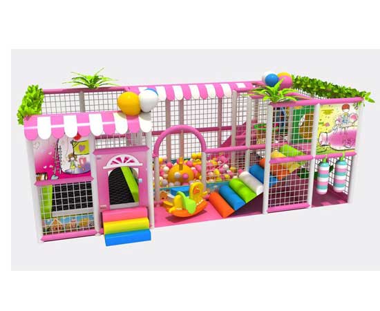 Kiddie indoor playground equipment