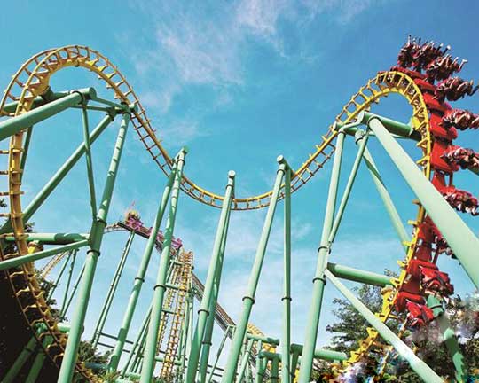 carnival roller coaster for sale
